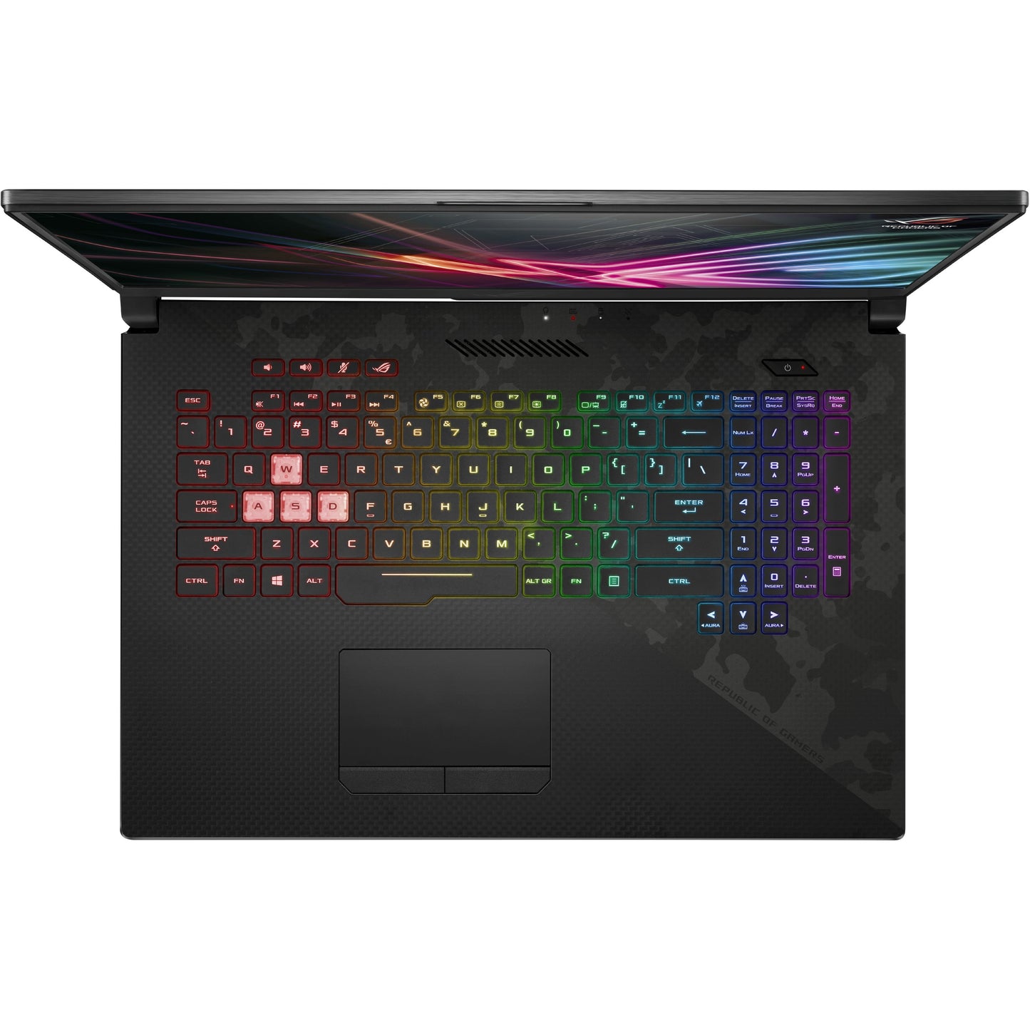 Asus ROG Strix SCAR II GL704 GL704GV-DS74 17.3" Gaming Notebook - 1920 x 1080 - Intel Core i7 8th Gen i7-8750H Hexa-core (6 Core) 2.20 GHz - 16 GB Total RAM - 512 GB SSD - Gunmetal