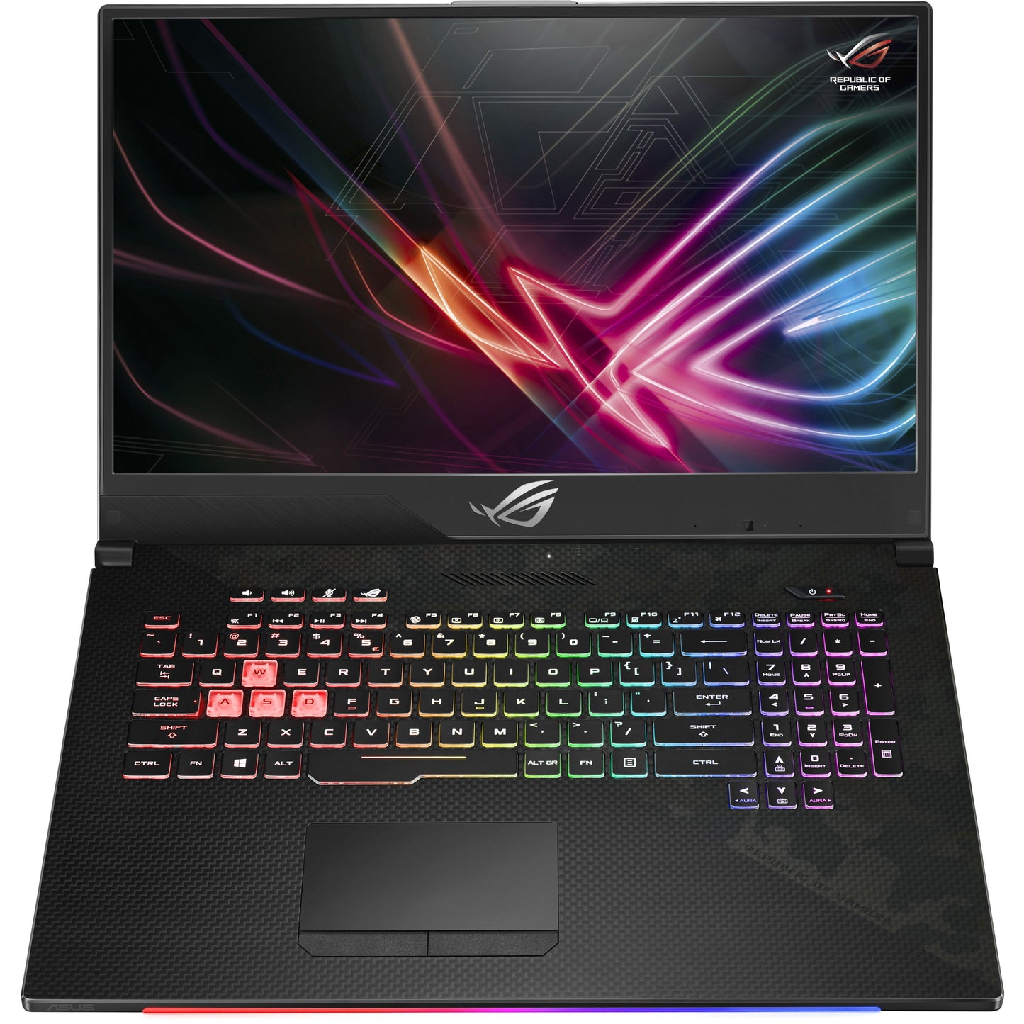 Asus ROG Strix SCAR II GL704 GL704GV-DS74 17.3" Gaming Notebook - 1920 x 1080 - Intel Core i7 8th Gen i7-8750H Hexa-core (6 Core) 2.20 GHz - 16 GB Total RAM - 512 GB SSD - Gunmetal