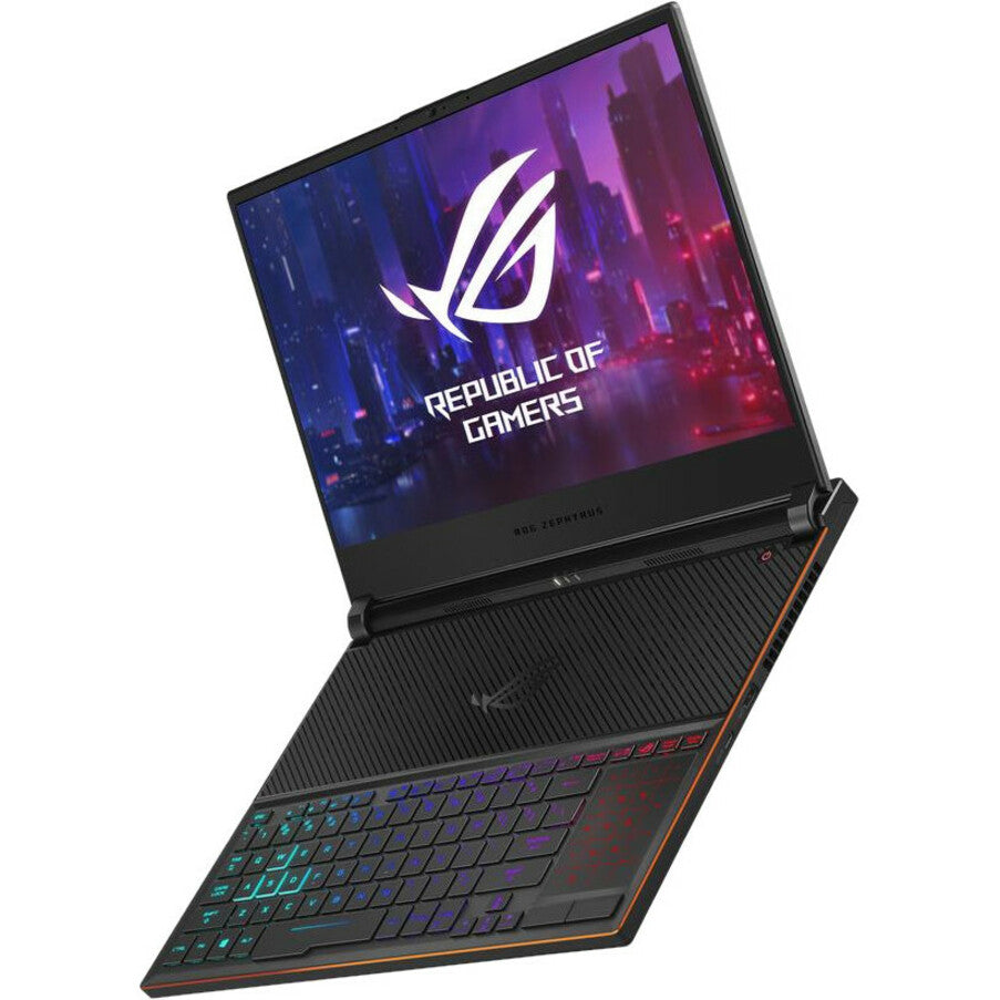 Asus ROG Zephyrus S GX531 GX531GX-XS74 15.6" Gaming Notebook - 1920 x 1080 - Intel Core i7 8th Gen i7-8750H Hexa-core (6 Core) 2.20 GHz - 16 GB Total RAM - 512 GB SSD