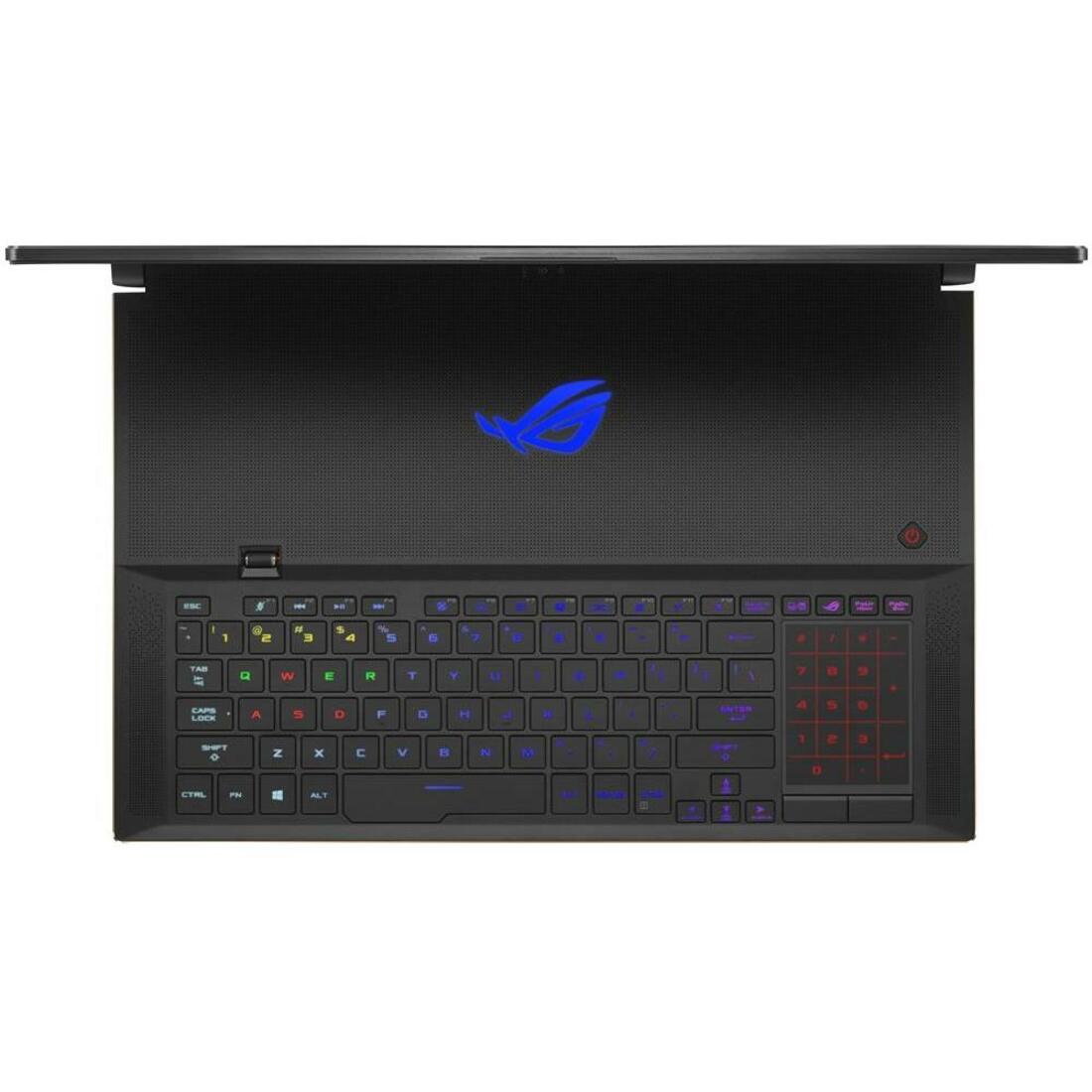 Asus ROG Zephyrus S GX701 GX701GX-XS76 17.3" Gaming Notebook - 1920 x 1080 - Intel Core i7 8th Gen i7-8750H Hexa-core (6 Core) 2.20 GHz - 16 GB Total RAM - 1 TB SSD - Metallic Black