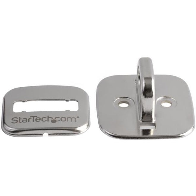 StarTech.com Laptop Cable Lock Anchor - Zinc Alloy - Computer Security Cable Anchor - Desk Mount Security Anchor Point - Screw-On Cable Lock Anchor