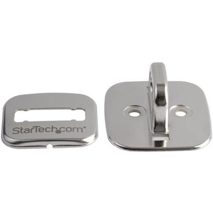 StarTech.com Laptop Cable Lock Anchor - Zinc Alloy - Computer Security Cable Anchor - Desk Mount Security Anchor Point - Screw-On Cable Lock Anchor