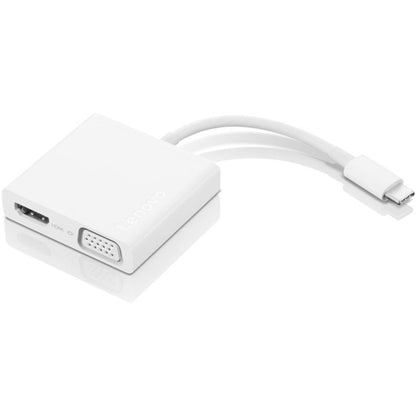 Lenovo USB-C 3-in-1 Travel Hub 4K HDMI VGA USB 3.0 Simple Plug and Play