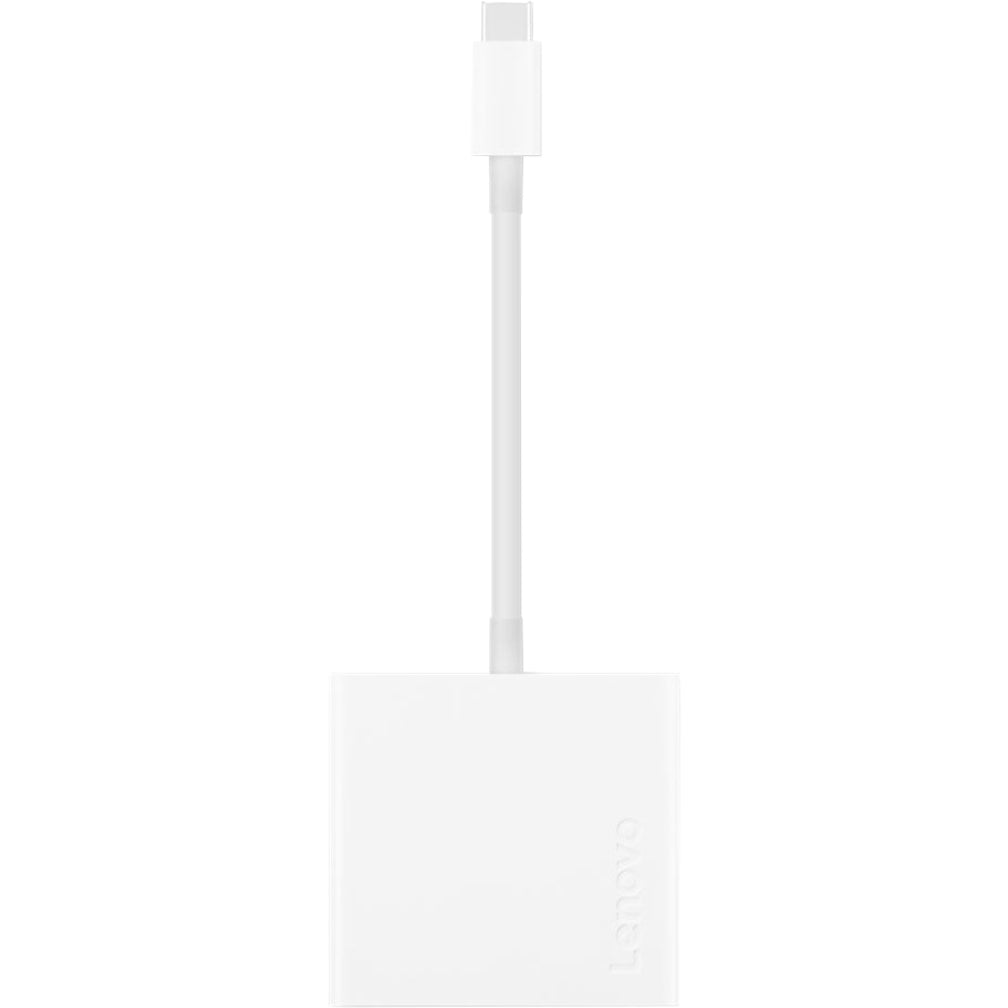 Lenovo USB-C 3-in-1 Travel Hub 4K HDMI VGA USB 3.0 Simple Plug and Play