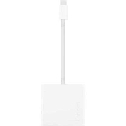 Lenovo USB-C 3-in-1 Travel Hub 4K HDMI VGA USB 3.0 Simple Plug and Play