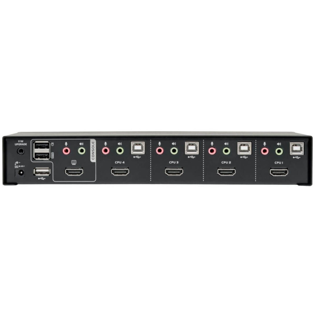 Tripp Lite 4-Port HDMI/USB KVM Switch with Audio/Video and USB Peripheral Sharing