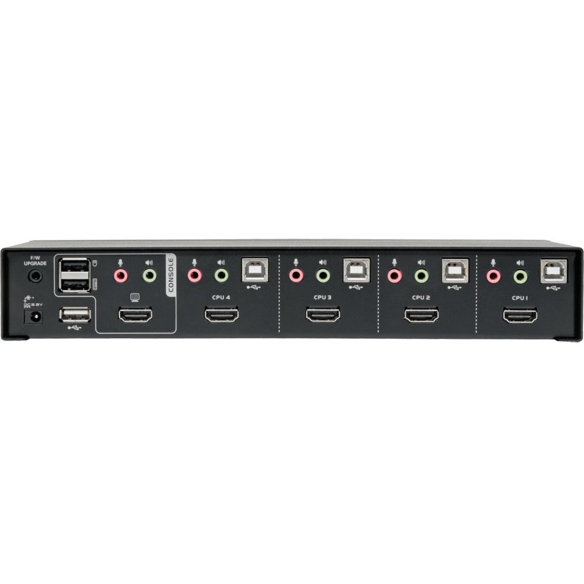 Tripp Lite 4-Port HDMI/USB KVM Switch with Audio/Video and USB Peripheral Sharing