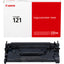 Canon 121 Original Laser Toner Cartridge - Black - 1 Pack