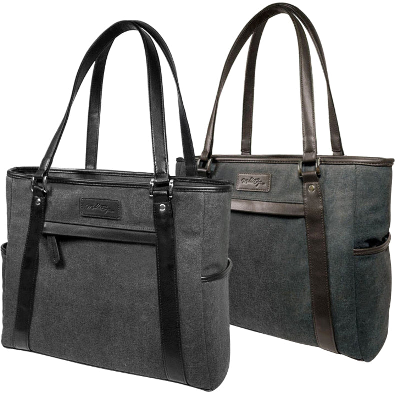 Mobile Edge Urban Carrying Case (Tote) for 15.6" Apple iPad Notebook - Charcoal Brown