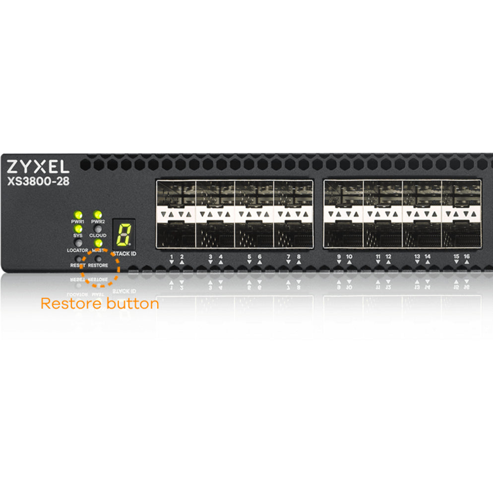 ZYXEL 28-port 10GbE L2+ Managed Switch