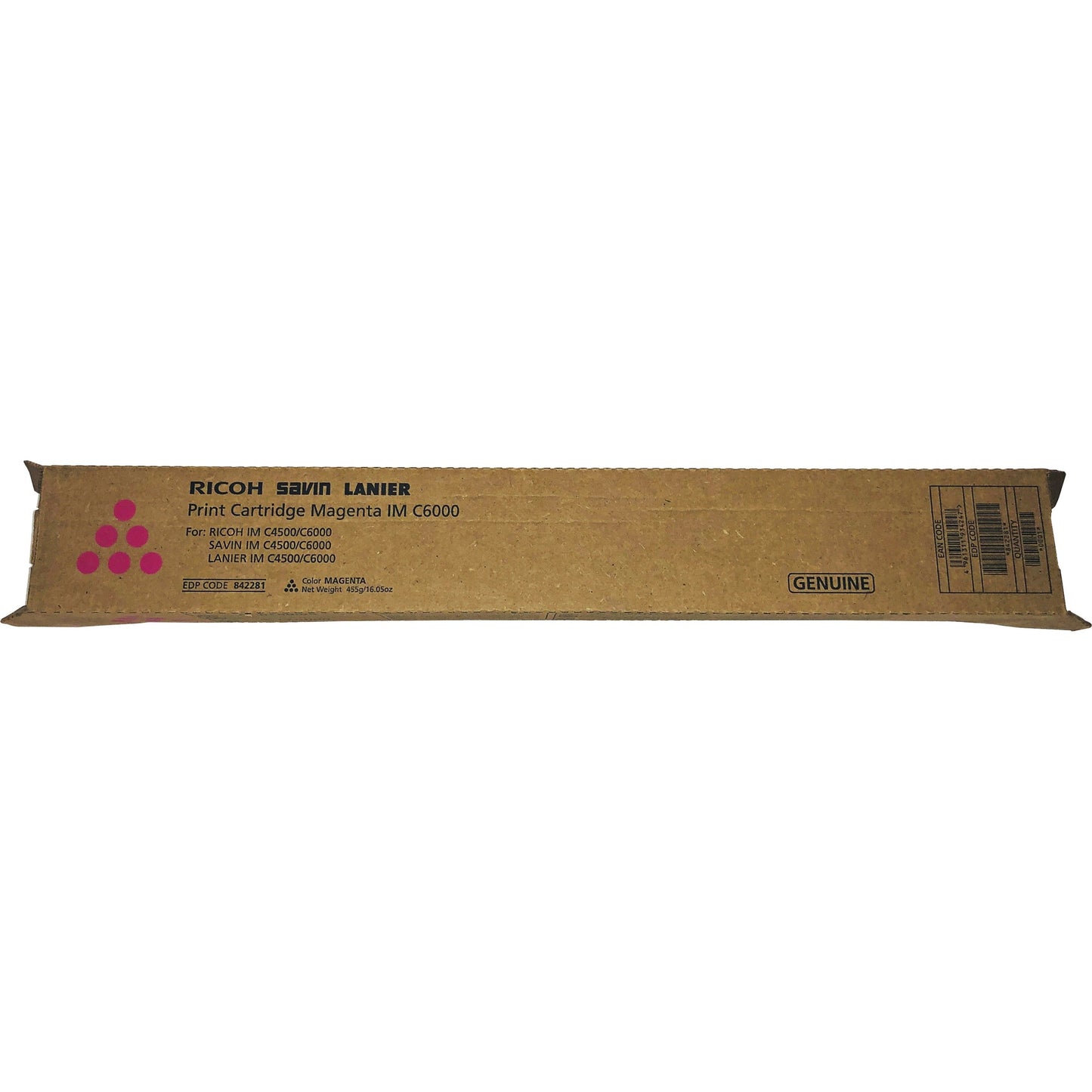 Ricoh Original Laser Toner Cartridge - Magenta - 1 Each