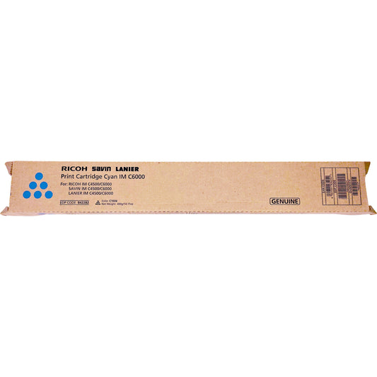 Ricoh Original Laser Toner Cartridge - Cyan - 1 Each