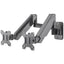 Manhattan TV & Monitor Mount Wall Full Motion (Gas Spring) 2 screens Screen Sizes: 17-32