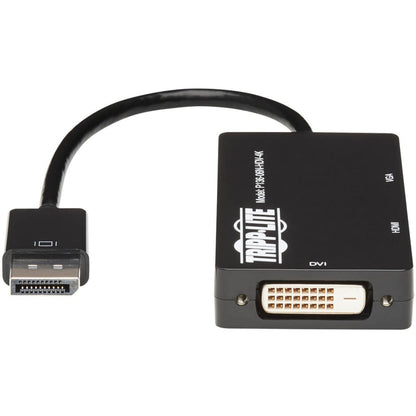 Tripp Lite DisplayPort to VGA/DVI/HDMI All-in-One Converter Adapter DP ver 1.2 4K 30 Hz HDMI 50 pack