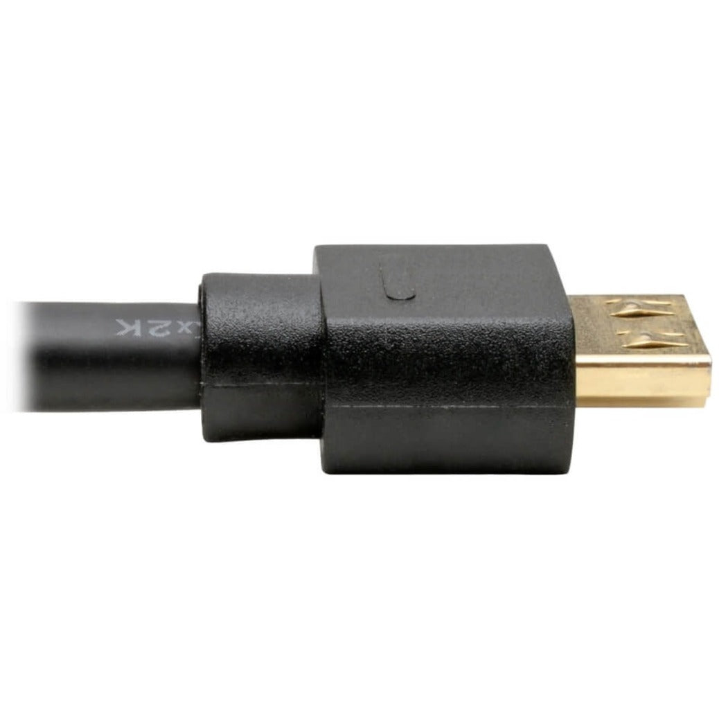 Tripp Lite High-Speed HDMI Cable (M/M) 4K 60 Hz HDR Industrial IP68 Hooded Connector Black 3 ft.