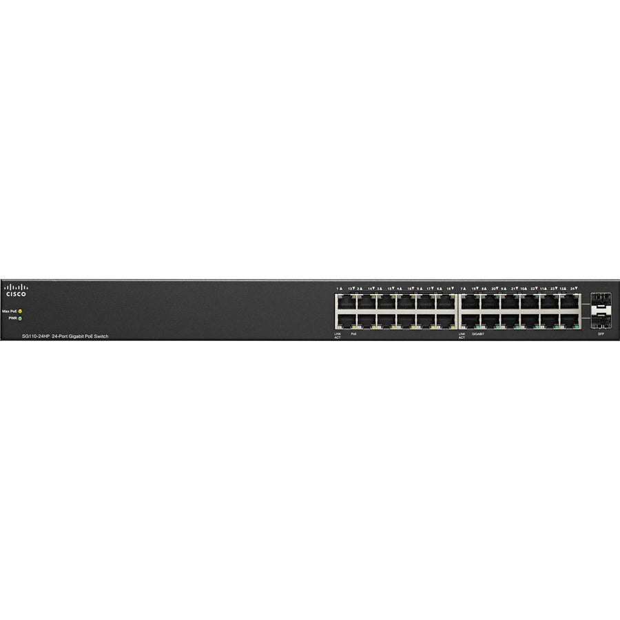 Cisco SG110-24HP 24-Port PoE Gigabit Switch