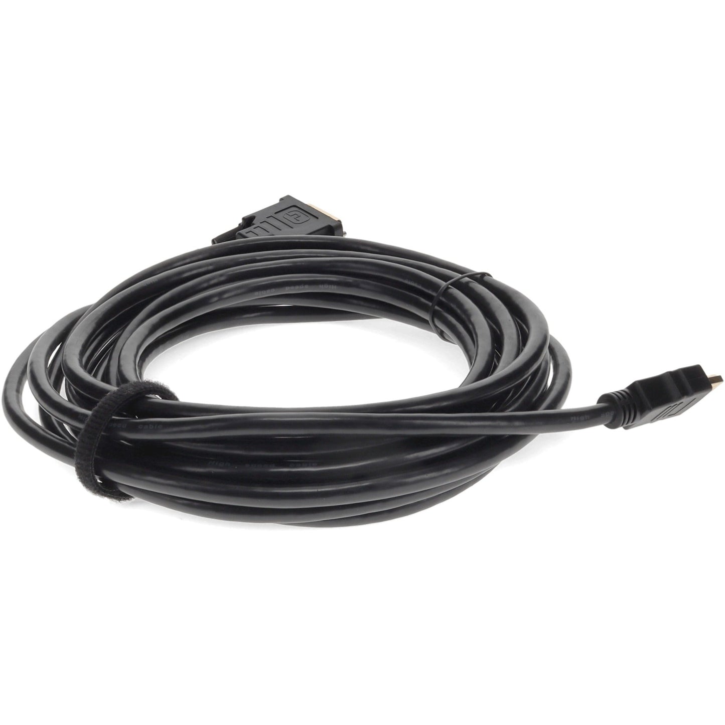 12ft HDMI 1.3 Male to DVI-D Dual Link (24+1 pin) Male Black Cable For Resolution Up to 2560x1600 (WQXGA)