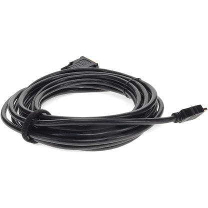12ft HDMI 1.3 Male to DVI-D Dual Link (24+1 pin) Male Black Cable For Resolution Up to 2560x1600 (WQXGA)