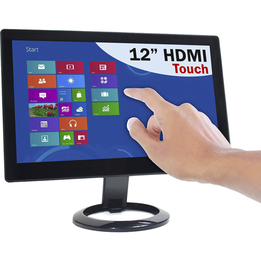 DoubleSight Displays DS-12HT 12.1" LCD Touchscreen Monitor - 16 ms - TAA Compliant