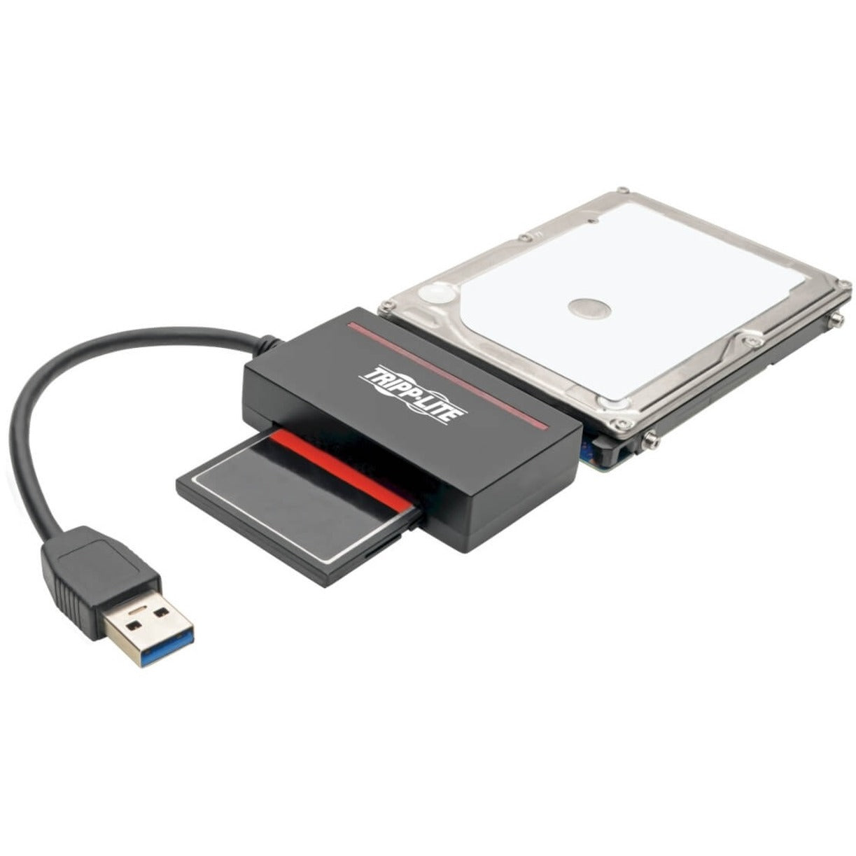 Tripp Lite USB 3.1 Gen 1 to Cfast 2.0 and SATA III Adapter USB-A 5 Gbps 6in