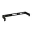 6IN OF DEPTH 1RU BLK HINGED    