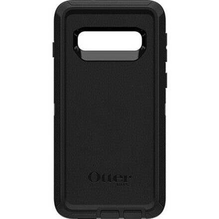 OtterBox Defender Rugged Carrying Case (Holster) Samsung Galaxy S10 Smartphone - Black