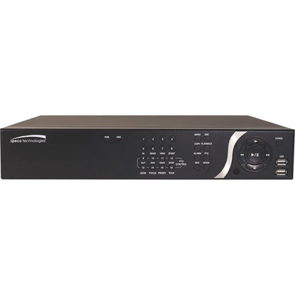 Speco 8 Channel NVR with 8 Built-In PoE+ Ports - 24 TB HDD