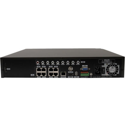 Speco 8 Channel NVR with 8 Built-In PoE+ Ports - 24 TB HDD