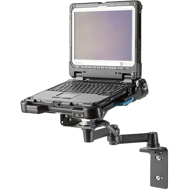 Gamber-Johnson Mounting Arm for Flat Panel Display Tablet Notebook - Black Powder Coat