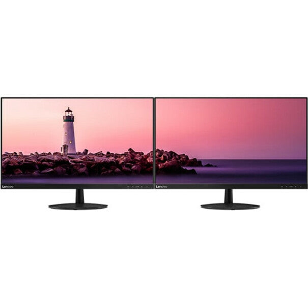 Lenovo L27m-28 27" Full HD LCD Monitor - 16:9 - Black