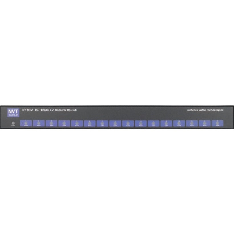 NVT Phybridge 16-Channel DigitalEQ Active Receiver Distribution Amplifier Hub