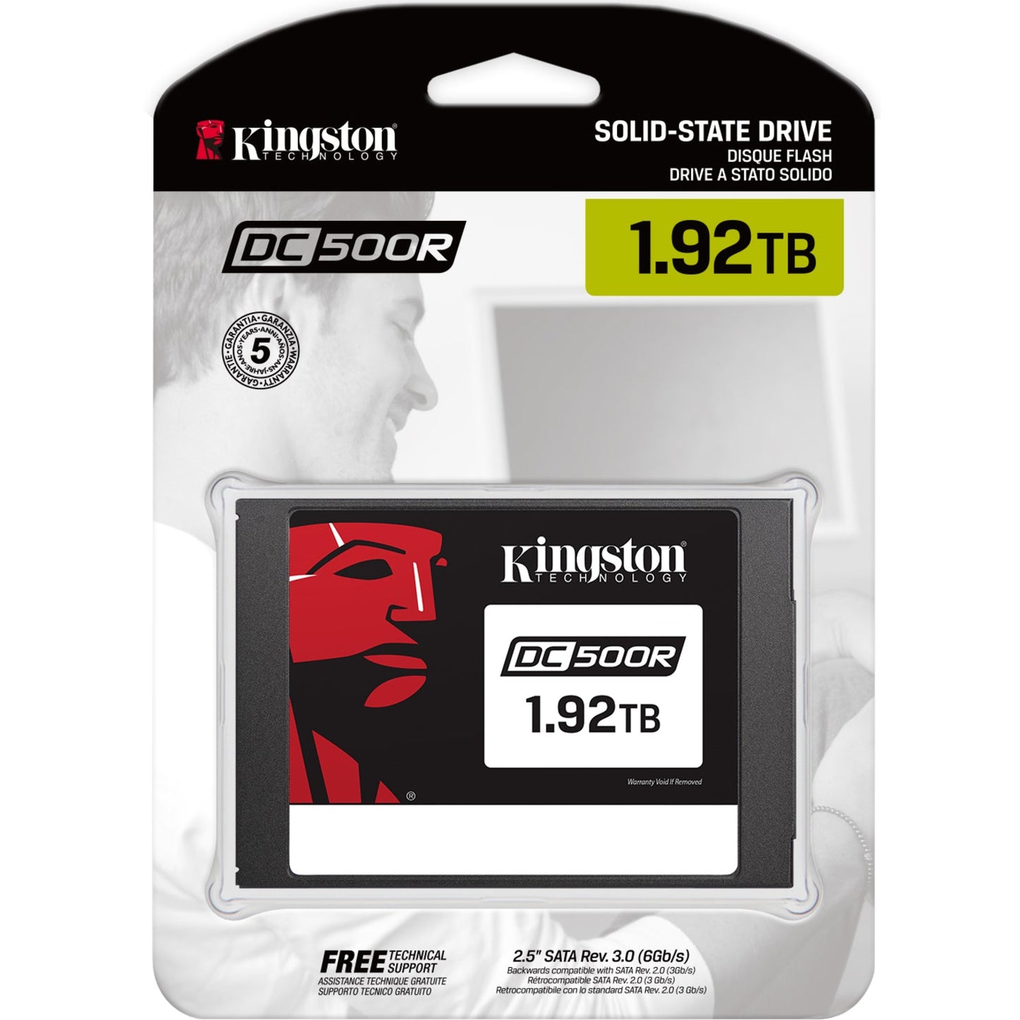 Kingston Enterprise SSD DC500R (Read-Centric) 1.92TB