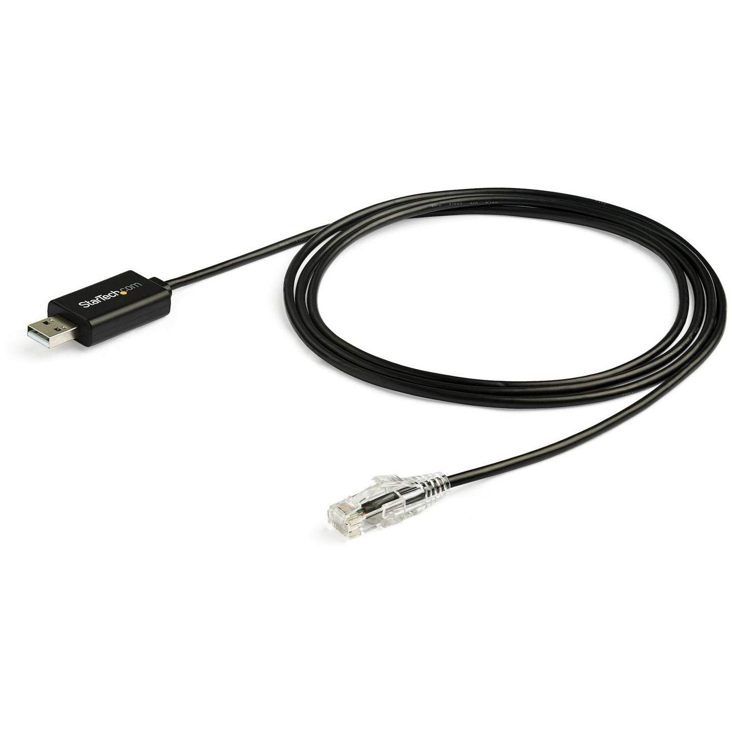 StarTech.com 6 ft. / 1.8 m Cisco USB Console Cable - USB to RJ45 Rollover Cable - Transfer rates up to 460Kbps - M/M - Windows&reg; Mac and Linux&reg; Compatible