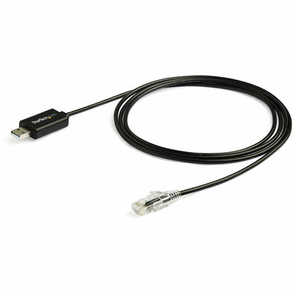 StarTech.com 6 ft. / 1.8 m Cisco USB Console Cable - USB to RJ45 Rollover Cable - Transfer rates up to 460Kbps - M/M - Windows&reg; Mac and Linux&reg; Compatible