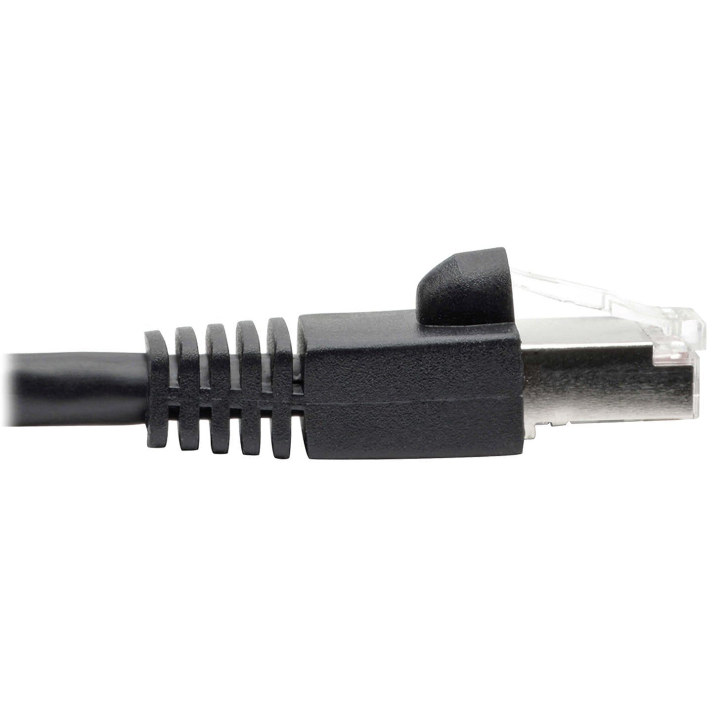Tripp Lite Cat6a 10G Snagless Shielded STP Ethernet Cable (RJ45 M/M) PoE Black 30 ft. (9.14 m)