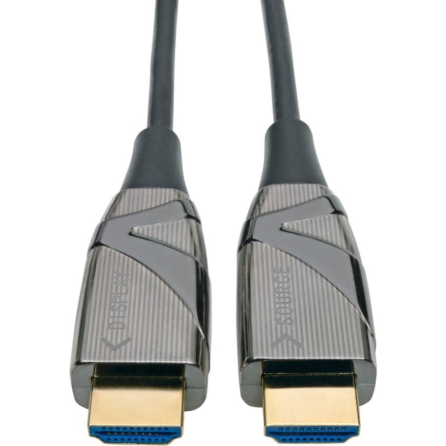 Tripp Lite 4K HDMI Fiber Active Optical Cable (AOC) 4K 60 Hz HDR 4:4:4 (M/M) 5 m (16 ft.)