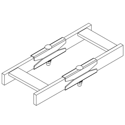 Tripp Lite Butt-Splice Kit for Straight and 90-Degree Ladder Runway Sections Hardware Included