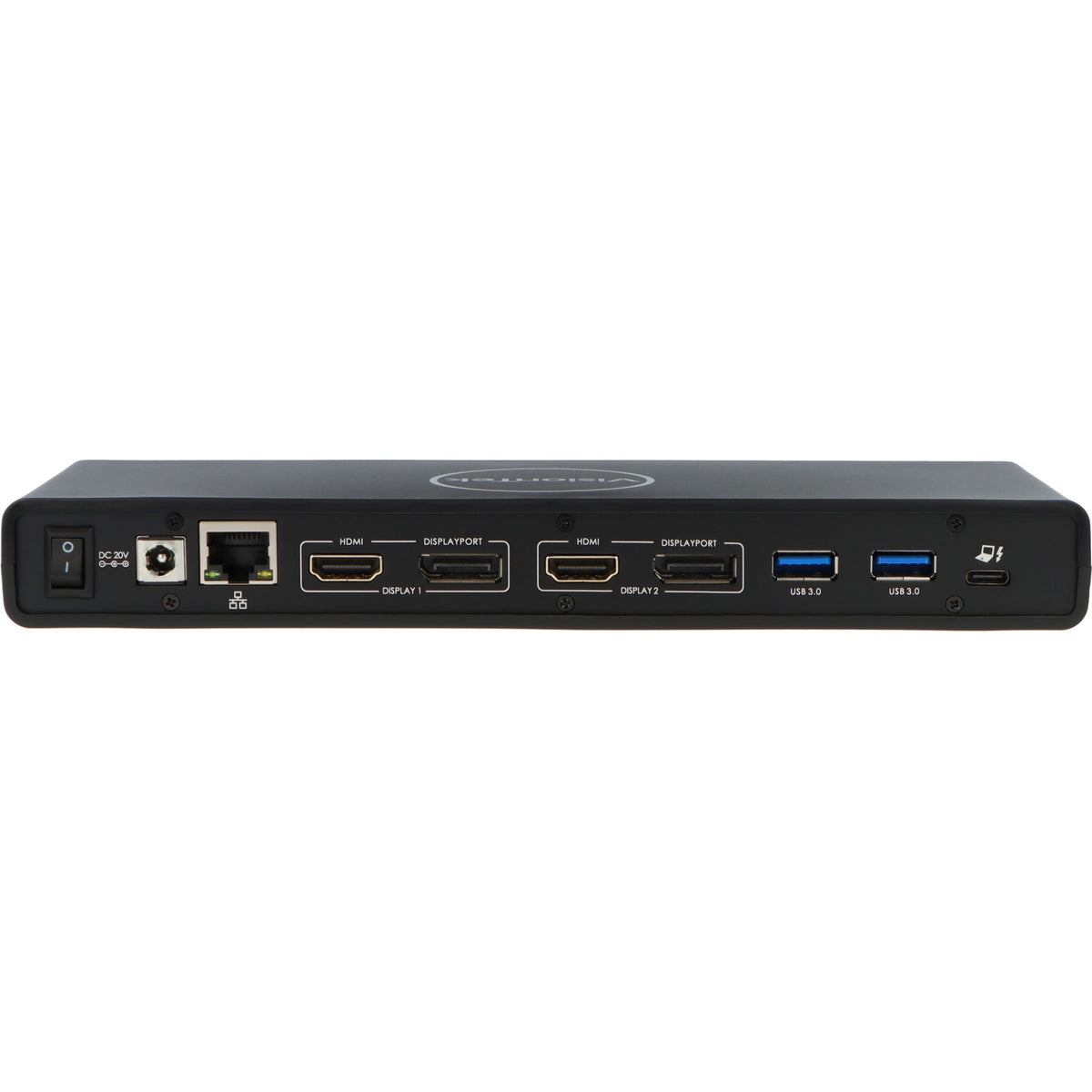 VisionTek VT4500 USB / USB-C Dual Monitor 4K Docking Station with 60W Power Delivery