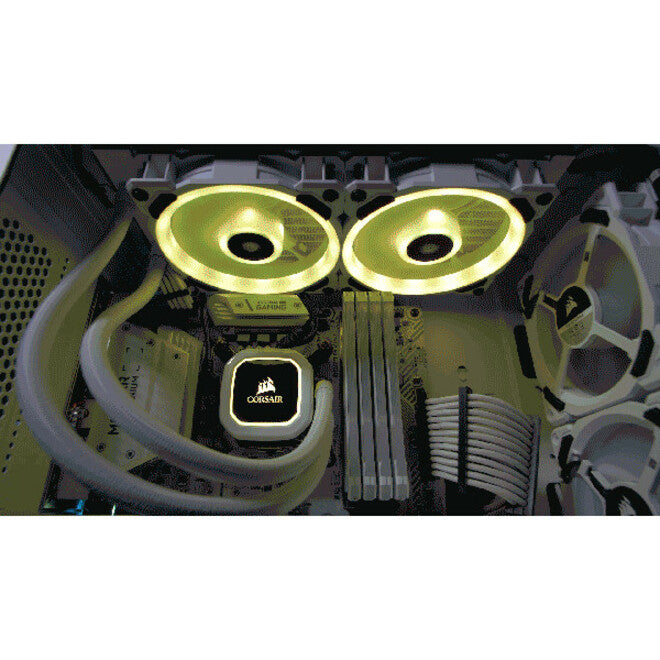 Corsair LL120 RGB 120mm Dual Light Loop White RGB LED PWM Fan - Single Pack - 1 Pack