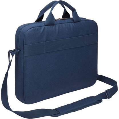 Case Logic Advantage ADVA-114 Carrying Case (Attach&eacute;) for 10.1" to 14" Notebook Tablet PC Pen Electronic Device Cord - Dark Blue
