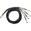 Accortec 100GBase QSFP to 4xSFP25G Passive Copper Splitter Cable 1-meter