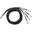 Accortec 100GBase QSFP to 4xSFP25G Passive Copper Splitter Cable 3-meter