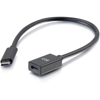 C2G 3ft USB C Male Cable - USB 3.2 - 10Gbps - 100W - M/M