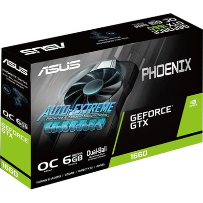 Asus NVIDIA GeForce GTX 1660 Graphic Card - 6 GB GDDR5