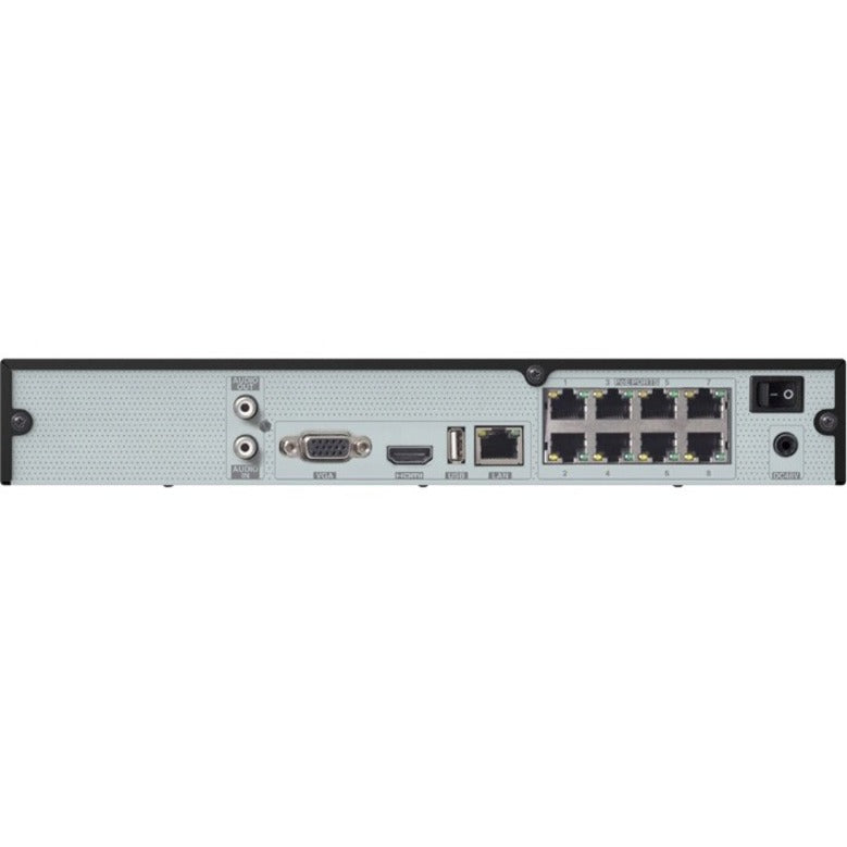 Speco 8 Channel NVR with 8 Built-In PoE Ports - 8 TB HDD