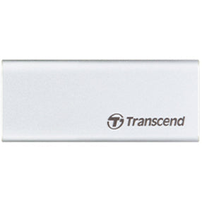 Transcend ESD240C 240 GB Portable Solid State Drive - External - SATA - Silver