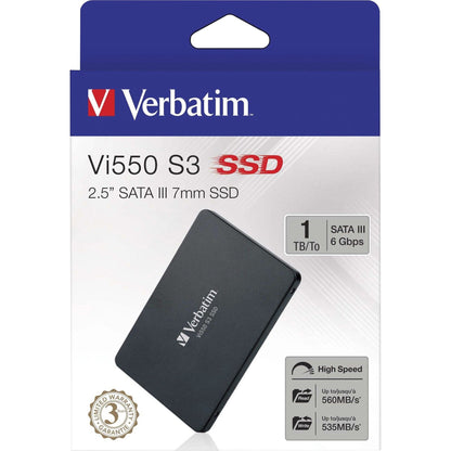 Verbatim 1TB Vi550 SATA III 2.5" Internal SSD