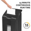 Fellowes® AutoMax™ 100M Micro-Cut Commercial Office Auto Feed 2-in-paper shredder with 100-Sheet Capacity