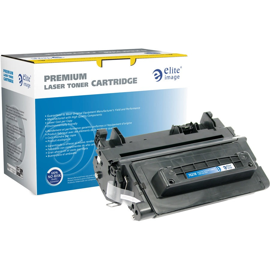 Elite Image Remanufactured Extended Yield Laser Toner Cartridge - Alternative for HP 64A (CC364A) - Black - 1 Each