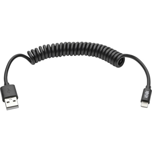 Tripp Lite Lightning Connector USB Coiled Cable